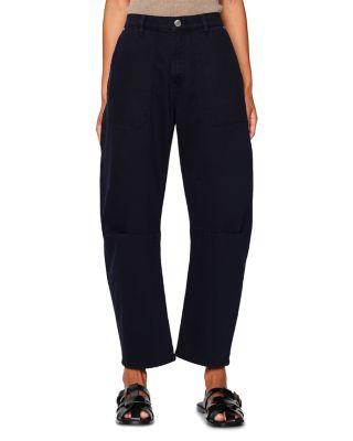 Bilie Easy Barrel High Rise Jeans in Navy Marine by DL1961