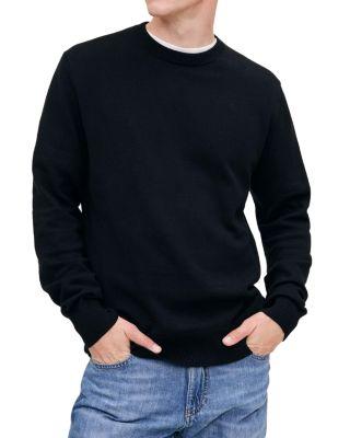 Cotton & Cashmere Classic Crewneck Sweater by DL1961