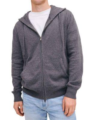 Cotton & Cashmere Zip Hoodie by DL1961