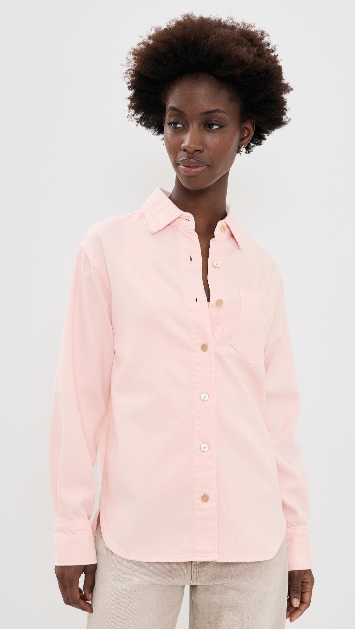 DL Aura Faye Oversized Denim Shirt by DL1961
