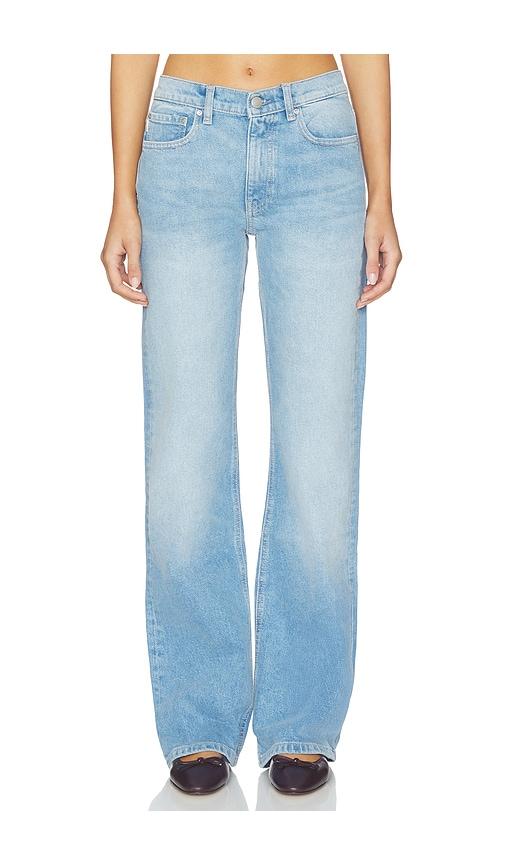 DL1961 DL Bella Slim Bootcut Mid Rise Jeans in Blue by DL1961