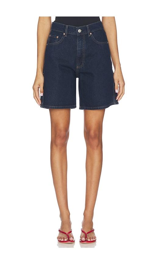 DL1961 DL Taylor Relaxed High Rise Denim Short in Blue by DL1961