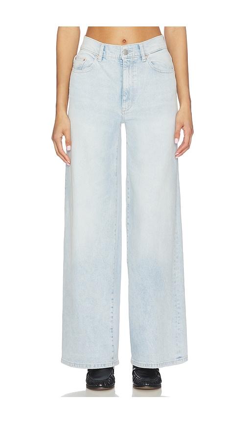 DL1961 Hepburn High Rise Wide Leg Jeans in Baby Blue by DL1961