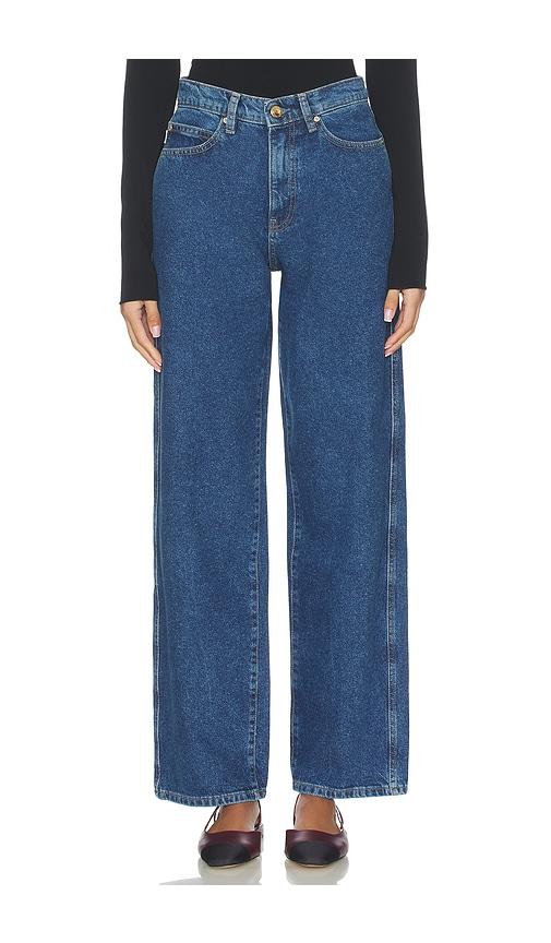 DL1961 Kaylen High Rise Soft Curve Jeans in Blue by DL1961