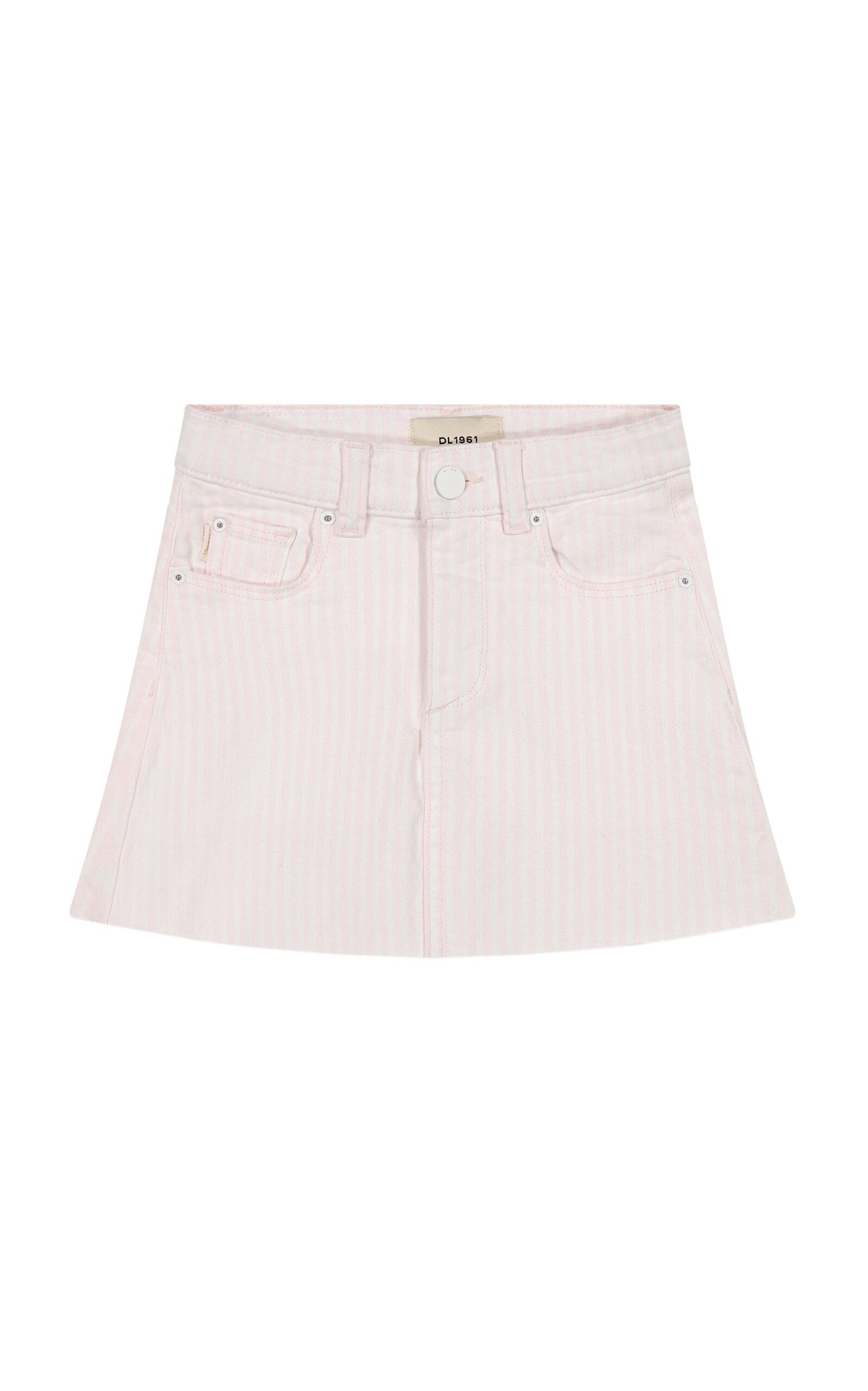 DL1961 Kids Jenny Stretch-Cotton Mini Skirt - Moda Operandi by DL1961