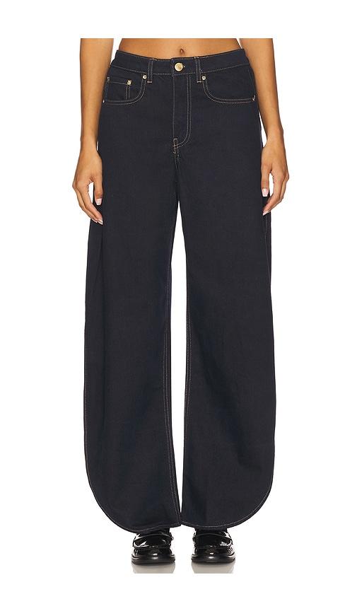 DL1961 Rori High Rise Barrel Jeans in Blue by DL1961