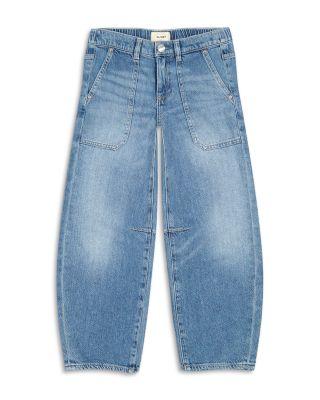 Girls' Lilia Barrel Pull On Jeans in Meadow Lake - Little Kid by DL1961