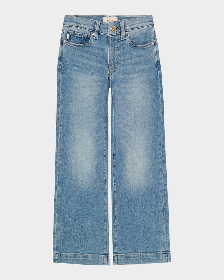 Girl's Lily Wide Leg Jeans, Size 7-16 by DL1961