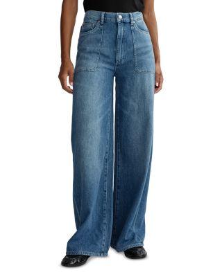Hepburn High Rise Wide Leg Jeans in Meadow Lake by DL1961