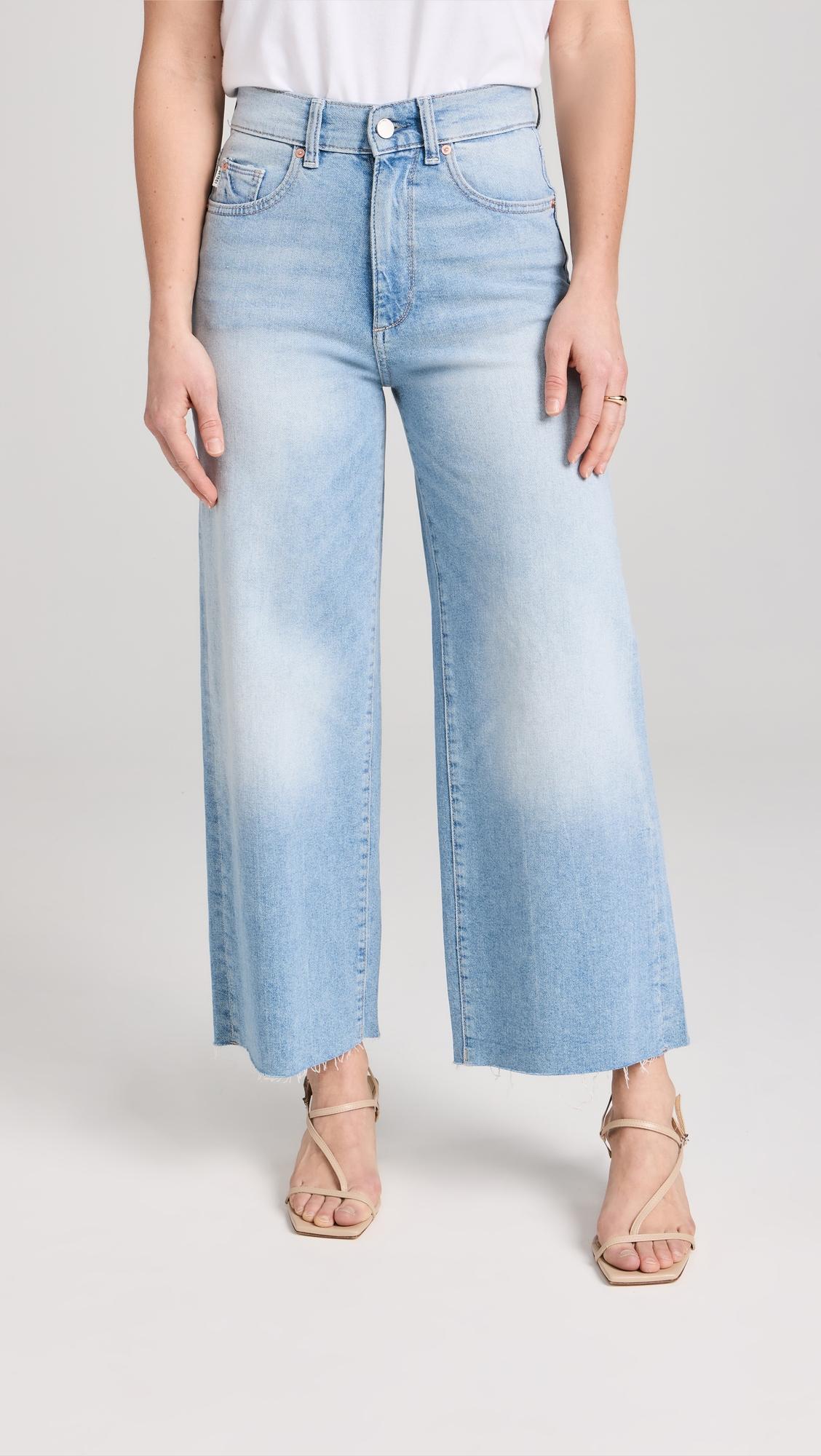 Hepburn Petite Wide Leg: High Rise Jeans by DL1961