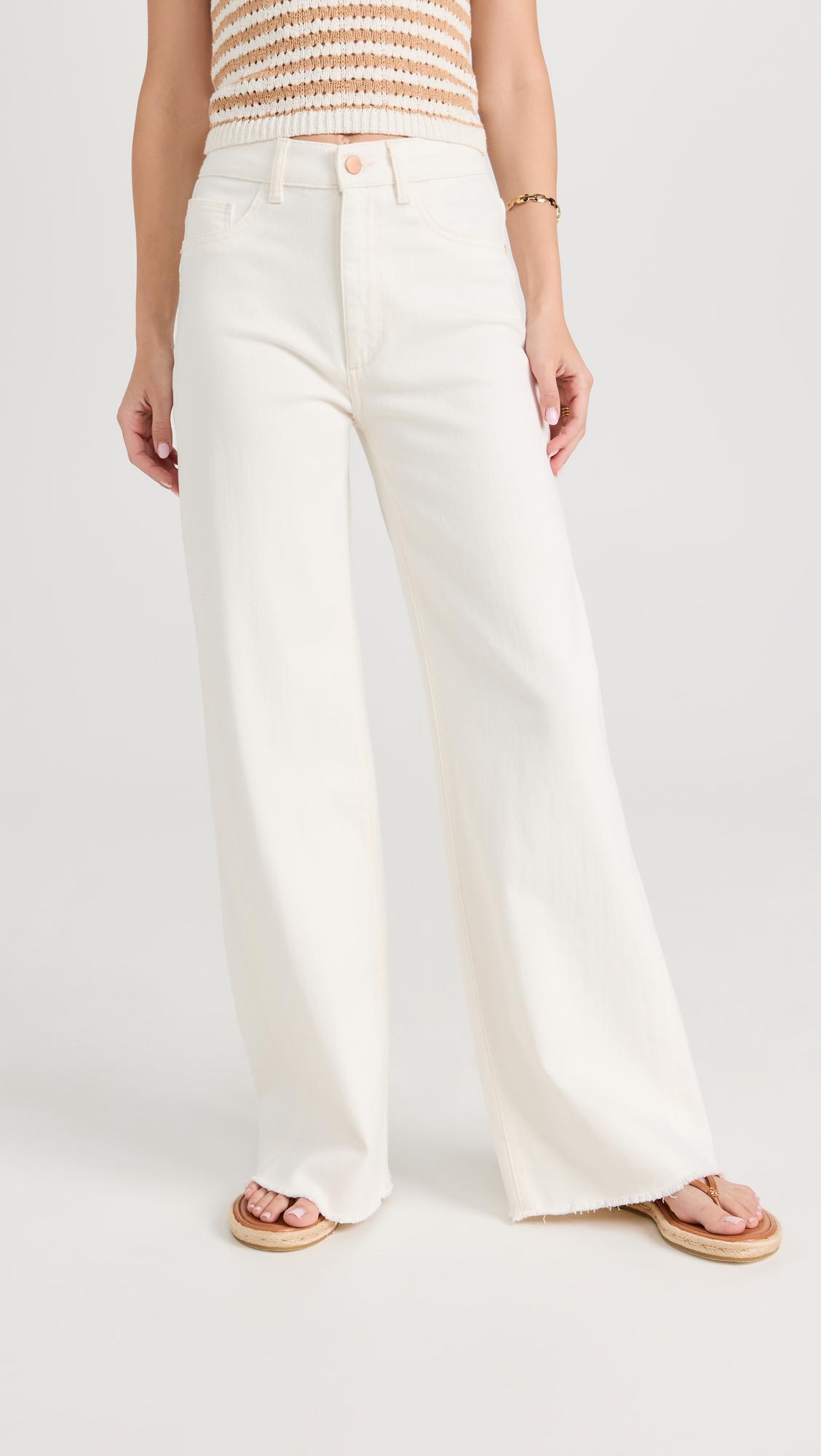Hepburn Wide Leg High Rise Jeans by DL1961