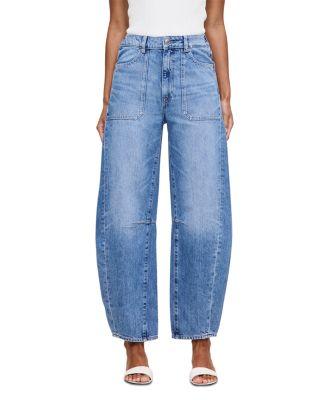 Miro Petite High Rise Ankle Barrel Jeans in Meadow Lake by DL1961