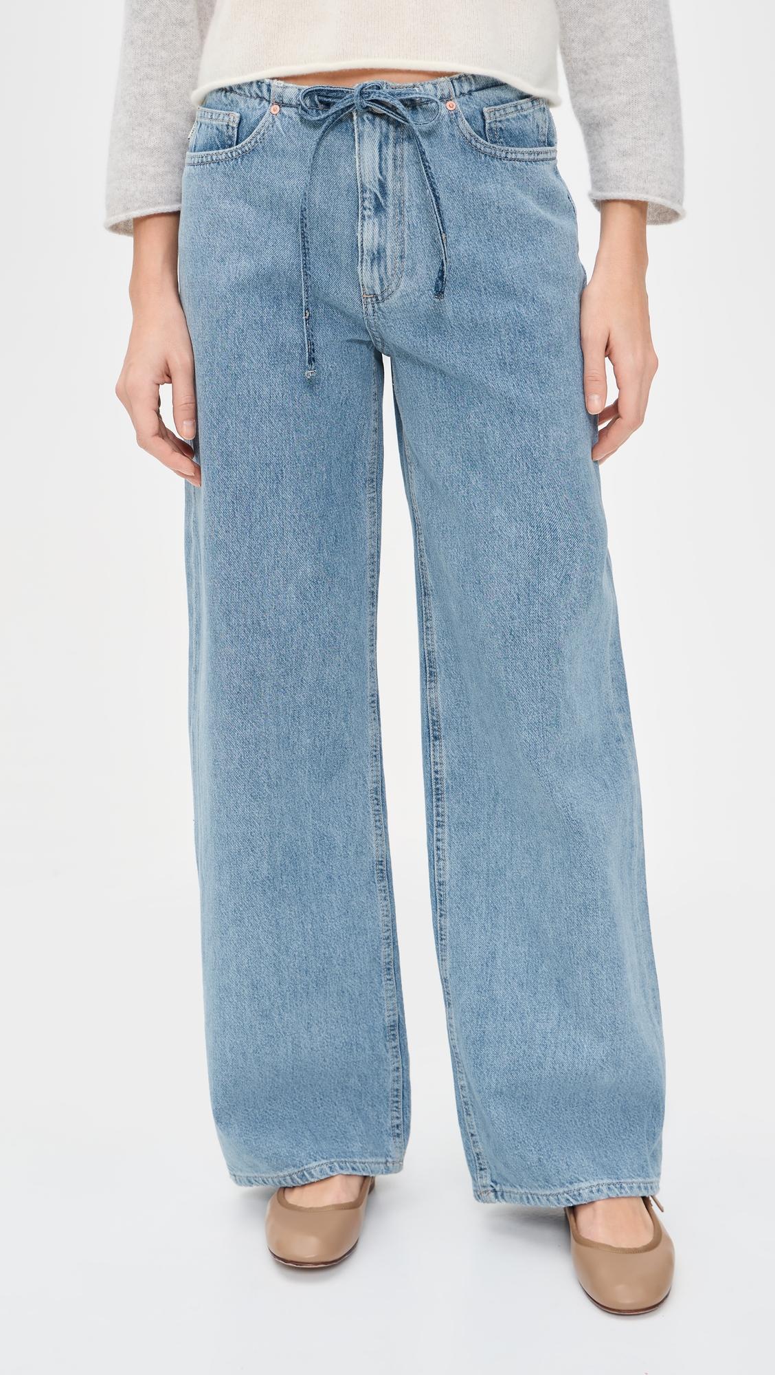 Sienna Aura Low Slung Wide Leg Relaxed Jeans by DL1961