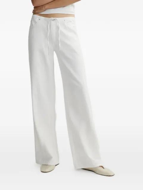 Sienna drawstring wide-leg jeans by DL1961