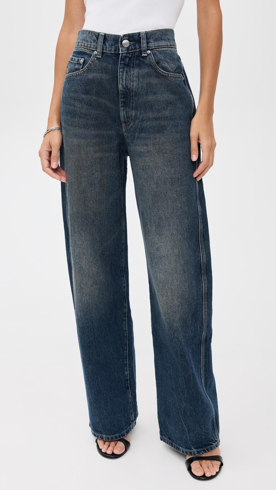 Taylor Relaxed Barrel High Rise Jeans by DL1961