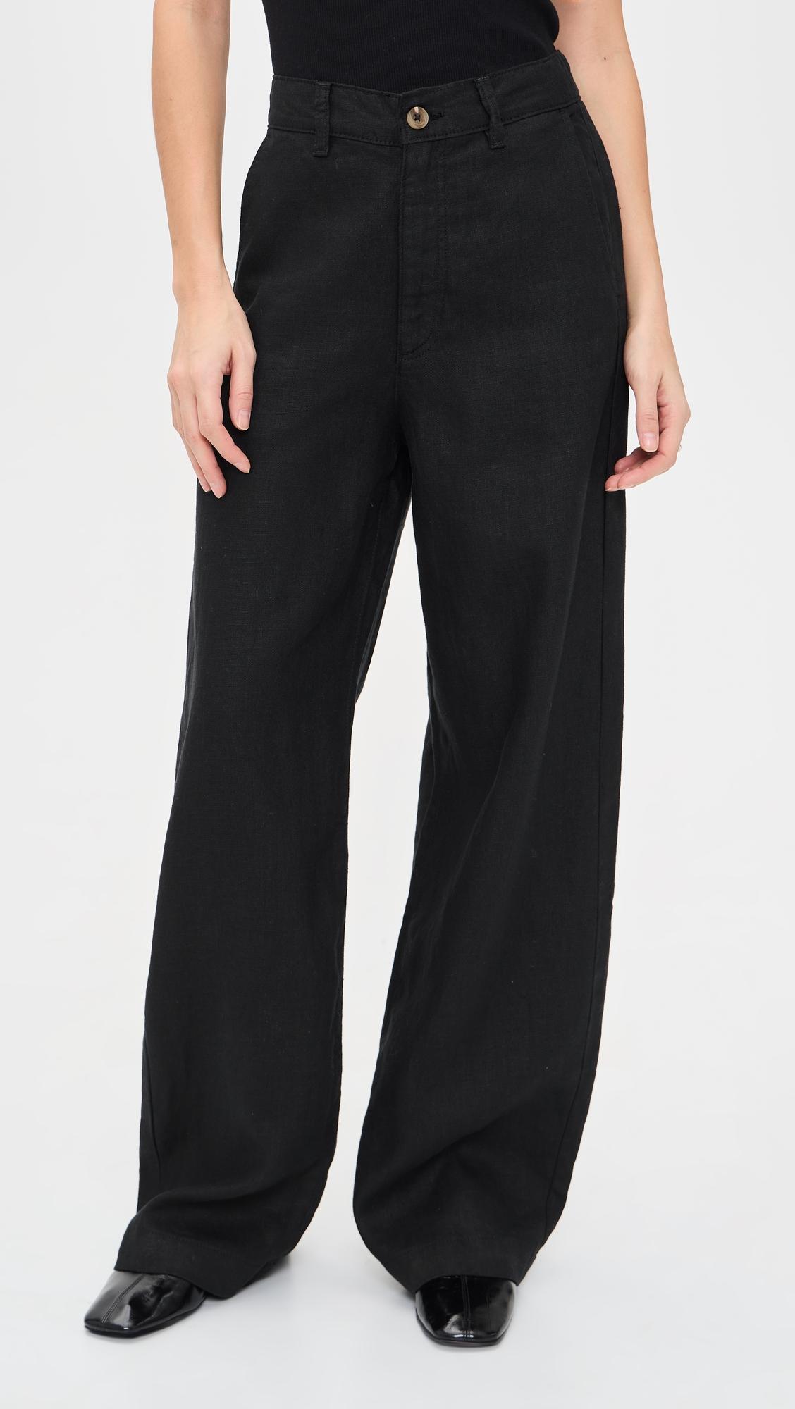 Taylor Relaxed Linen Trousers by DL1961