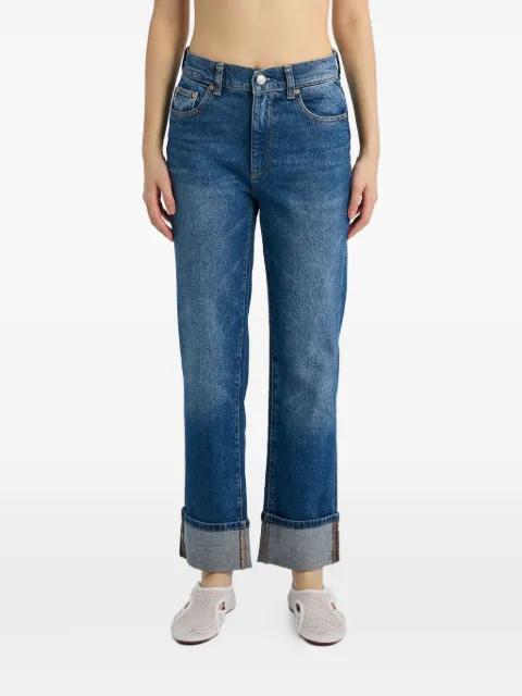 cuffed high-rise jeans by DL1961
