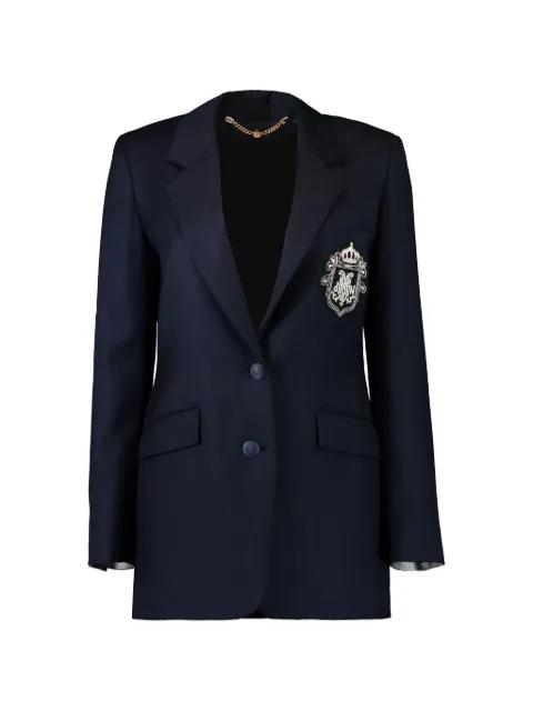 Armand button embellished blazer by DMN PARIS
