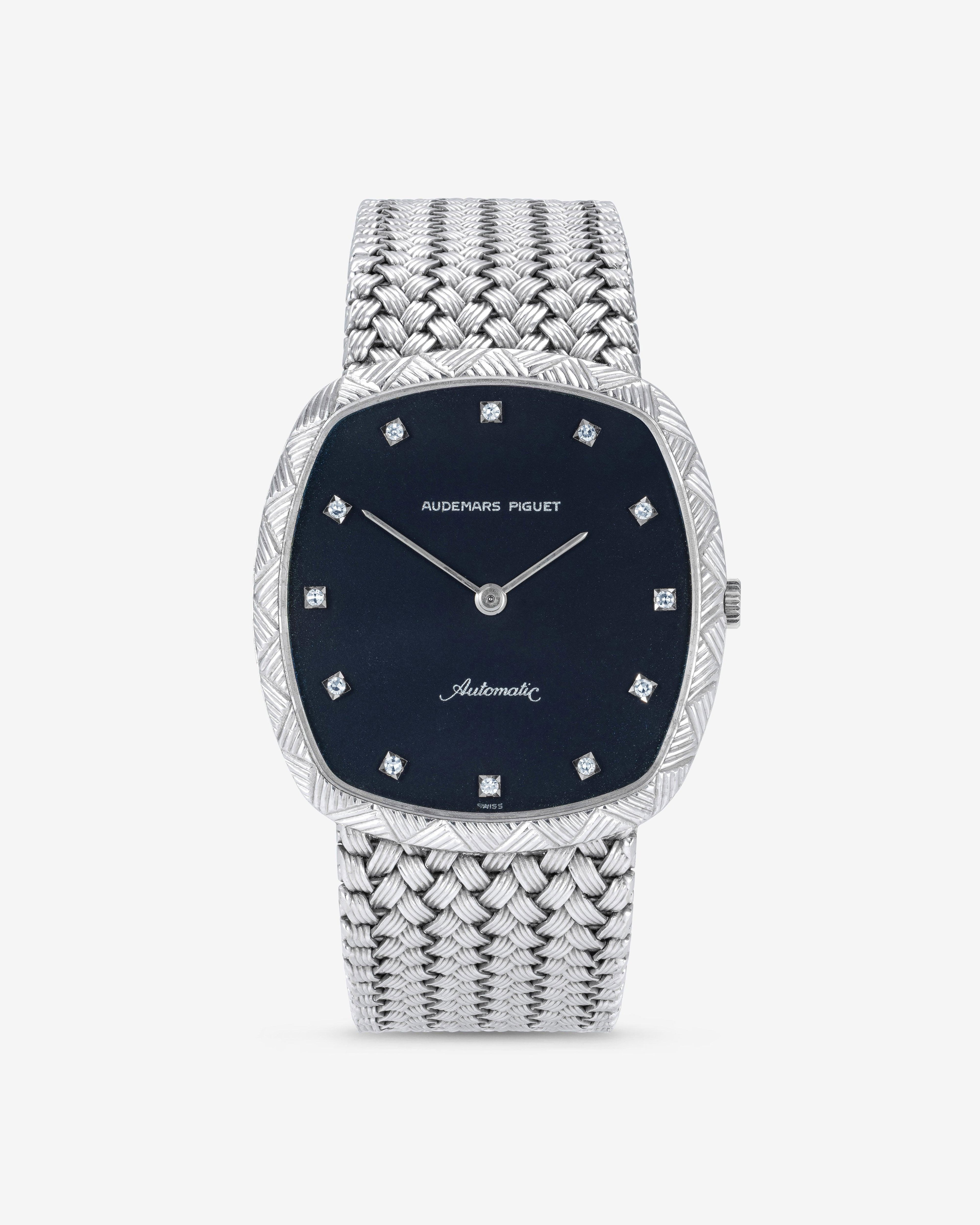 Doble Vintage Watches  - Audemars Piguet Tonneau Watch  -  (White Gold) by DOBLE VINTAGE WATCHES