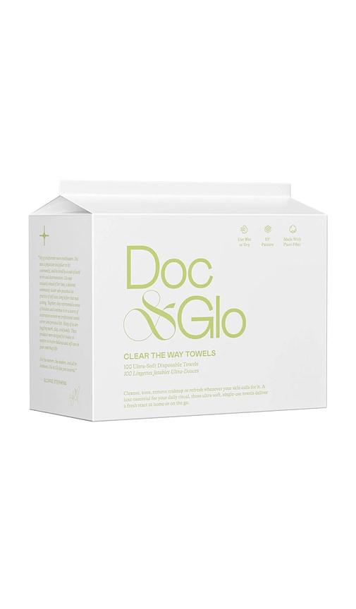 Doc & Glo Clear The Way Disposable Towel Wipes 100 Count in Beauty by DOC&GLO