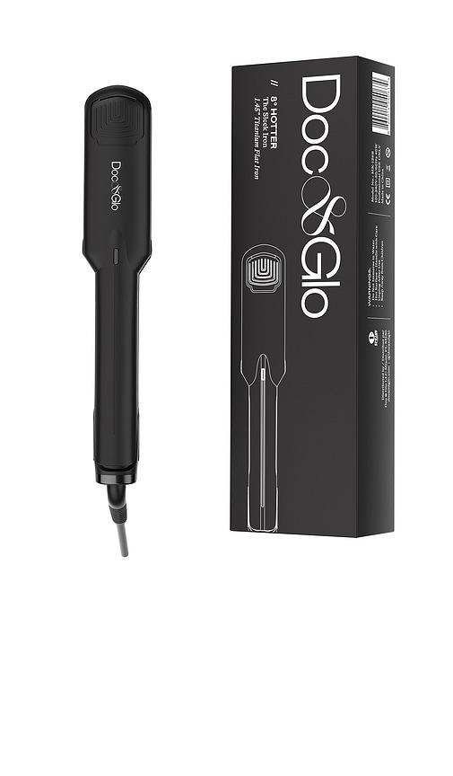 Doc & Glo Large 8 Hotter: The Sleek Iron 1.45 Titanium Plates in Beauty by DOC&GLO