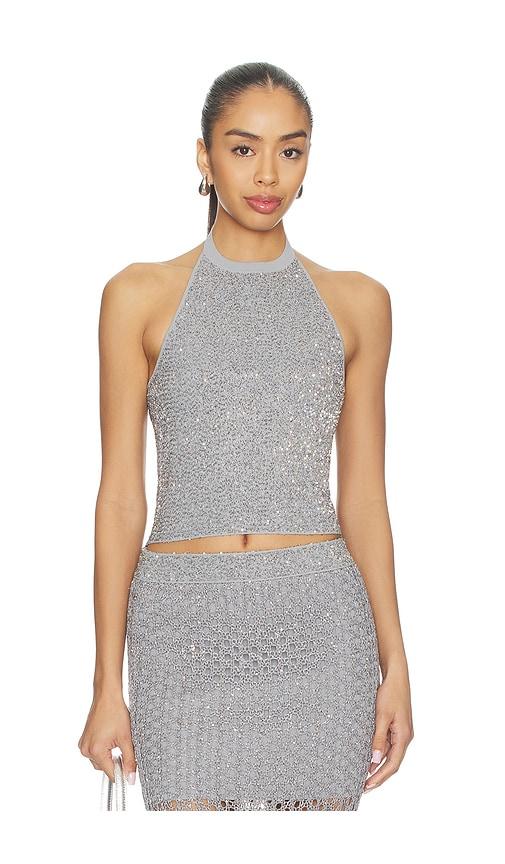 Dodiee Bianca Top in Grey by DODIEE