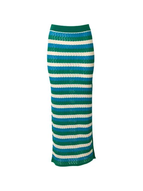 June striped maxi skirt by DODO BAR OR