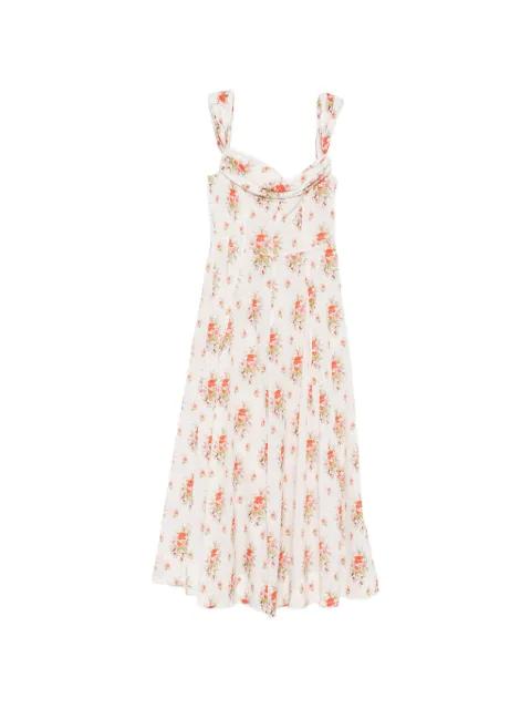 Clea floral-print midi dress by DOEN