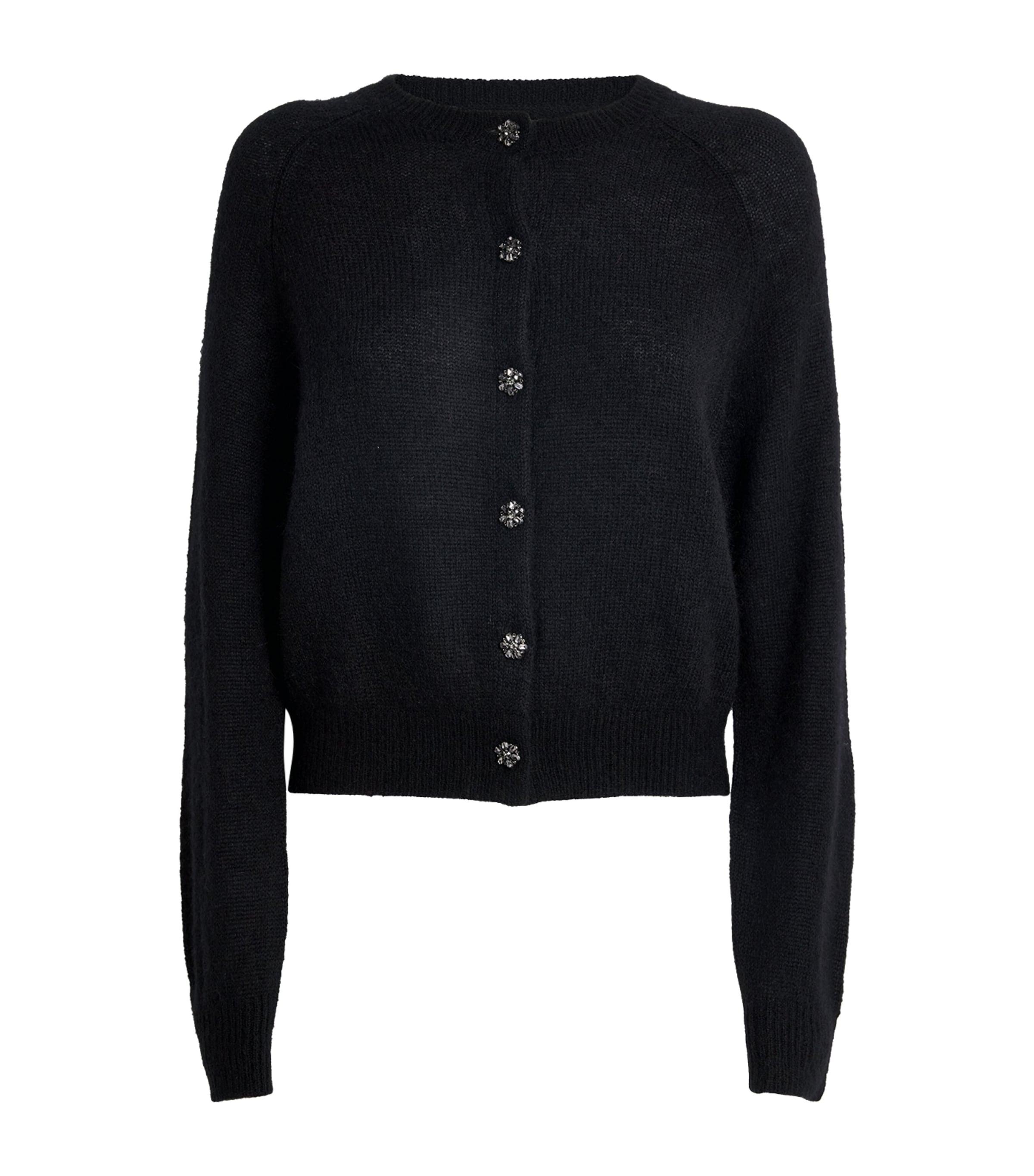 DÔEN Crystal-Button Petra Cardigan by DOEN
