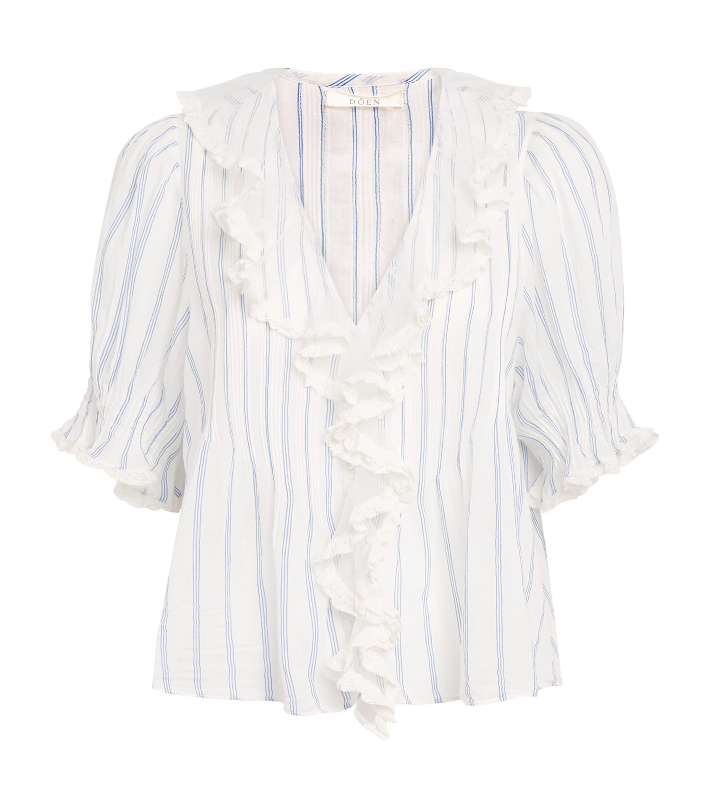 DÔEN Organic Cotton Henri Blouse by DOEN