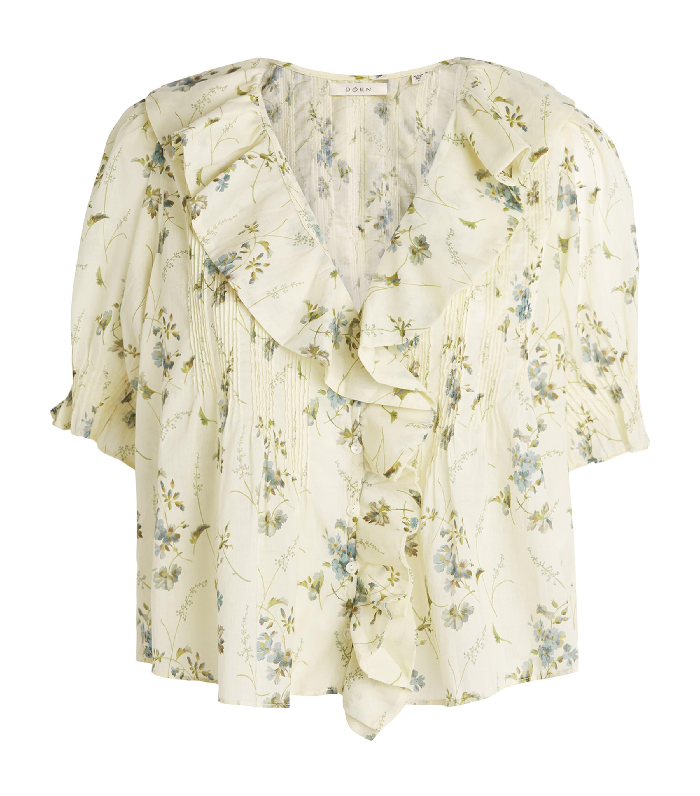 DÔEN Organic Cotton Henri Blouse by DOEN