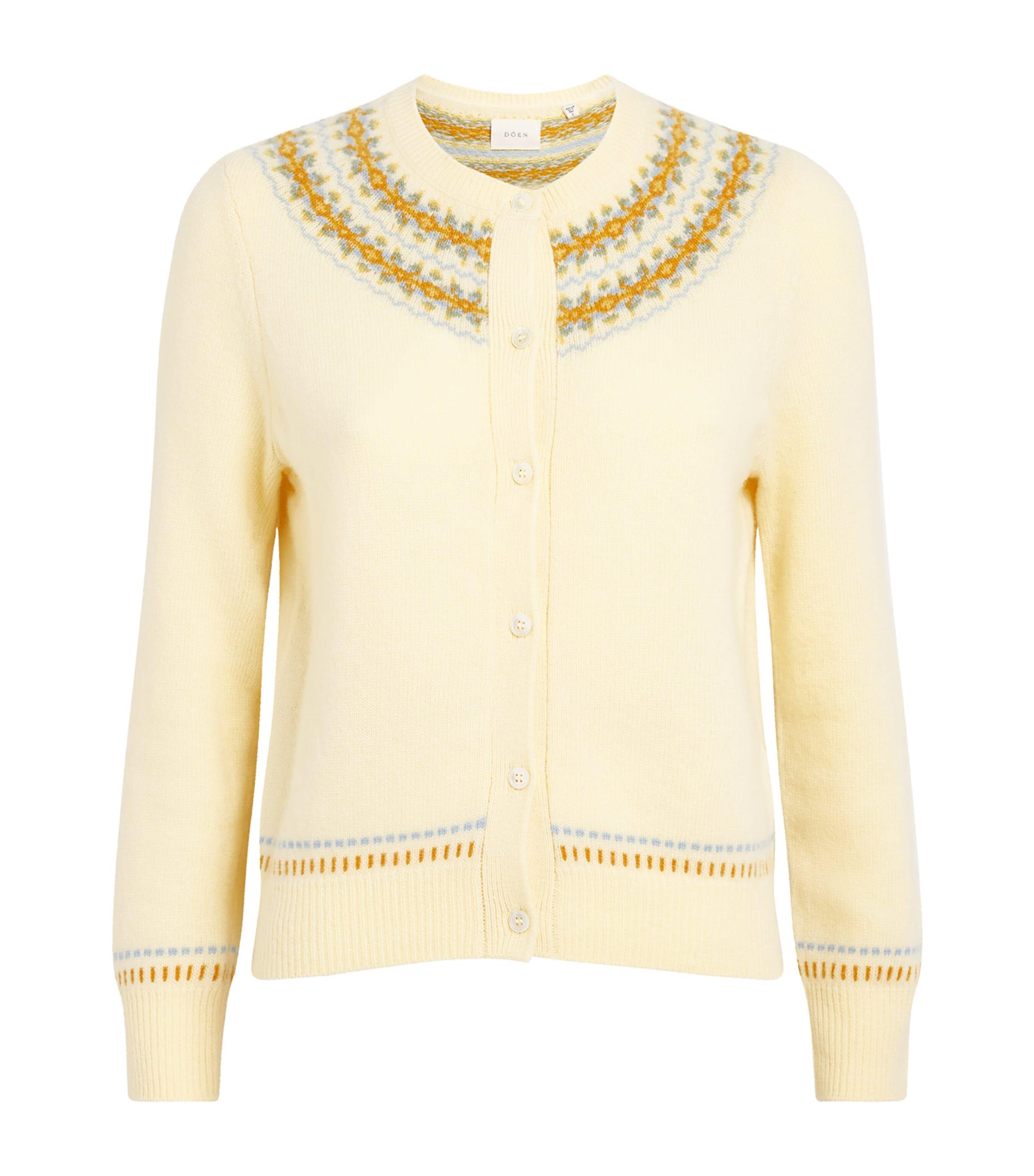 DÔEN Wool-Blend Olympe Cardigan by DOEN