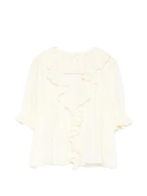 Henri ruffled blouse by DOEN