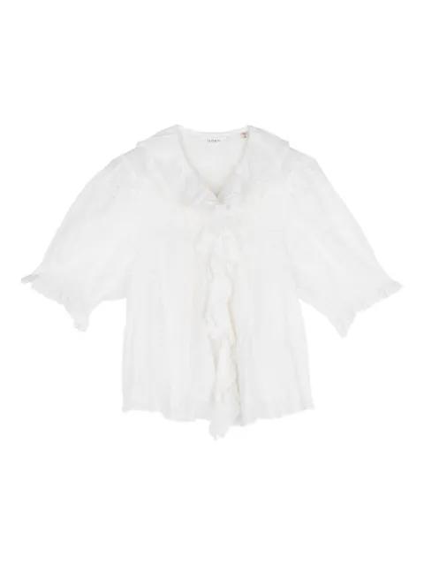 Henri ruffled blouse by DOEN