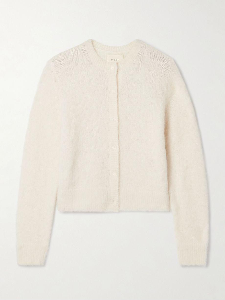 Lilette alpaca-blend cardigan by DOEN
