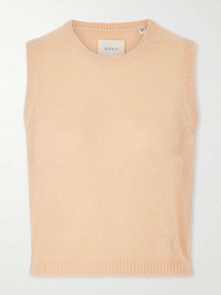 Louden cashmere vest by DOEN