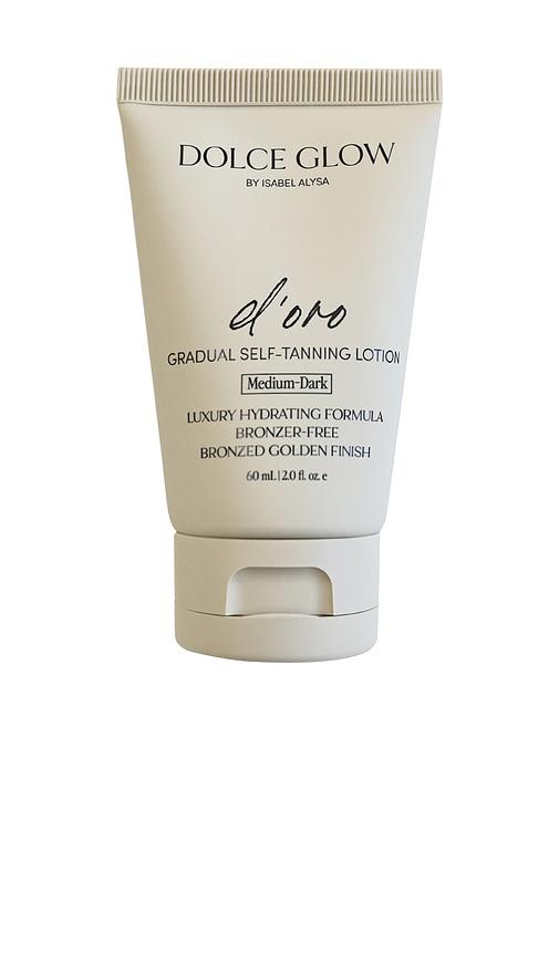 Dolce Glow Travel D'oro Self-Tanning Lotion in Medium To Dark by DOLCE GLOW