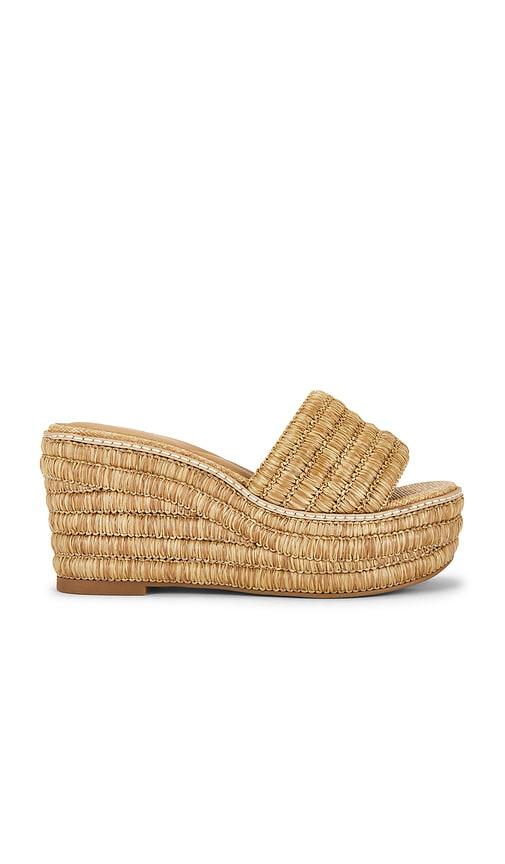 Dolce Vita Throne Platform Sandal in Tan by DOLCE VITA