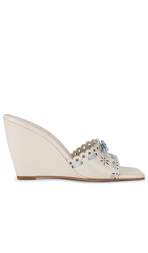 Dolce Vita X For Love & Lemons Madale Wedge in Ivory by DOLCE VITA