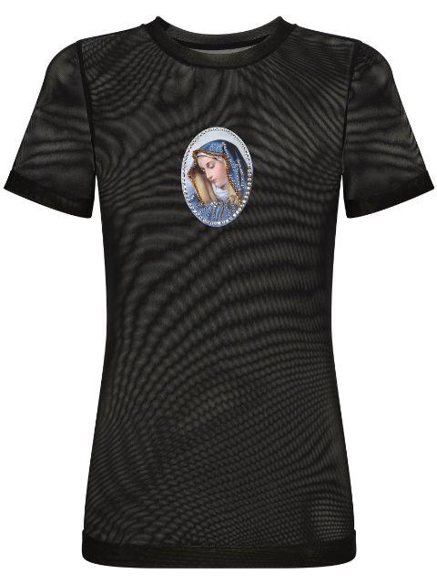 1998 Madonna mesh T-shirt by DOLCE&GABBANA