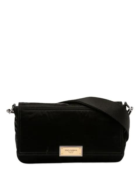 2010-2026 Nylon Logo Plaque Messenger Bag crossbody bag by DOLCE&GABBANA 