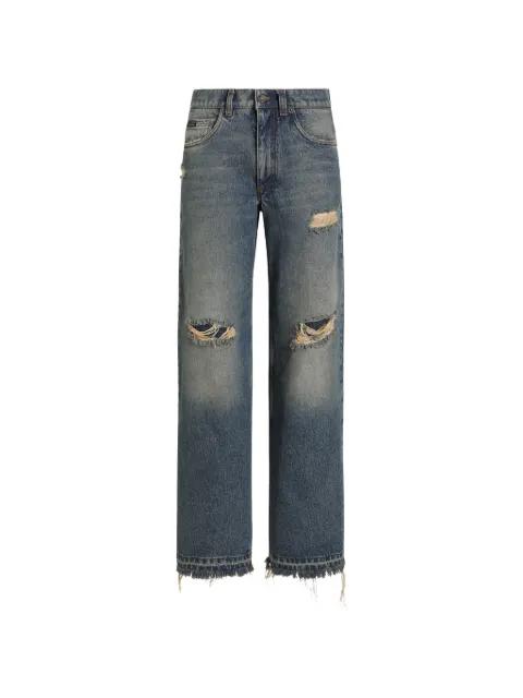 5-pocket denim trousers by DOLCE&GABBANA
