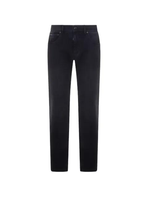 5-pocket metal-patch jeans by DOLCE&GABBANA