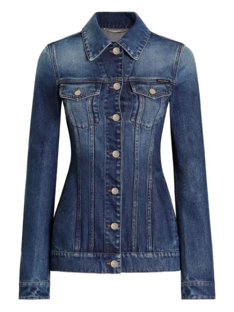 A-line denim jacket by DOLCE&GABBANA