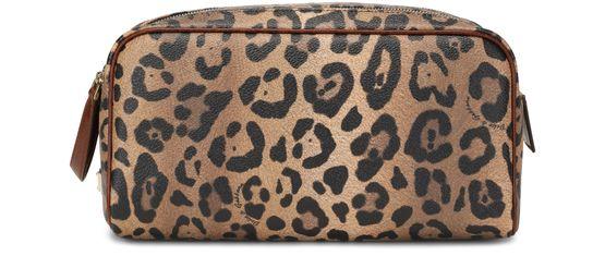 Airpods case in leopard-print Crespo with branded plate by DOLCE&GABBANA