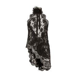 Asymmetrical lace top by DOLCE&GABBANA