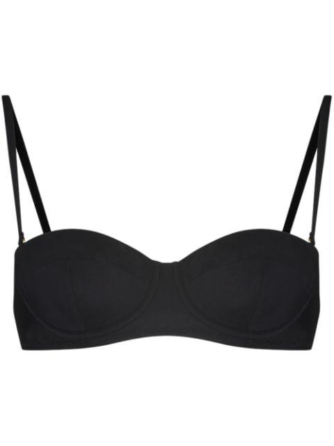 Balconette bandeau bikini top by DOLCE&GABBANA