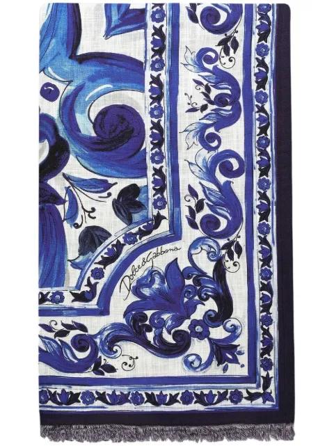 Blu Mediterraneo beach towel (180cm x 120cm) by DOLCE&GABBANA
