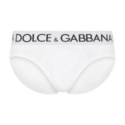 Briefs in two-way stretch cotton by DOLCE&GABBANA