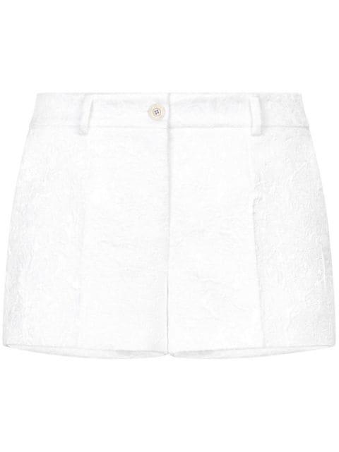 Brocade above-knee shorts by DOLCE&GABBANA